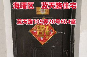 序号9：蓝天路109弄20号604