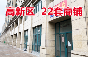 位于高新区齐和家园商铺共22套