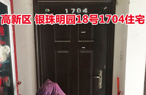 标的32：位于银珠明园18号1704的住宅