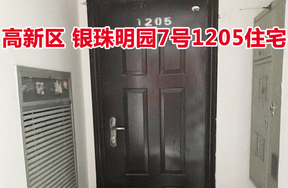 标的7：位于银珠明园7号1205的住宅
