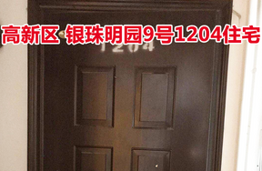标的13：位于银珠明园9号1204的住宅