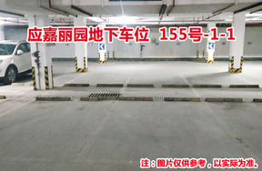 序号1：应嘉丽园地下车位155号-1-1