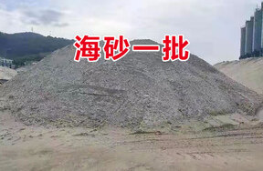 位于宁海县港口开发有限公司堆场“新方宇”轮所载海砂一批