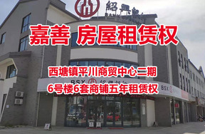 标的1:位于嘉善县西塘镇平川商贸中心二期6号楼6套商铺五年租赁权