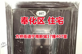 序号06：方桥街道宁南新城17幢407室