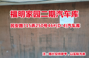 序号11：民安路715弄250号46#(D-4)汽车库