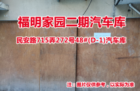 序号17：民安路715弄272号48#(D-1)汽车库