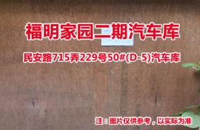 序号30：民安路715弄229号50#(D-5)汽车库