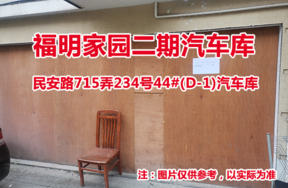 序号04：民安路715弄234号44#(D-1)汽车库