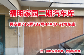 序号05：民安路715弄232号44#(D-2)汽车库