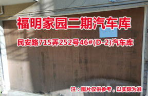 序号09：民安路715弄252号46#(D-2)汽车库