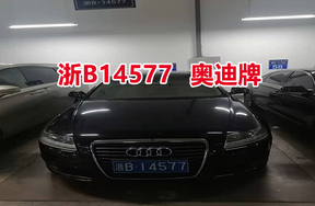 序号03：浙B14577奥迪牌