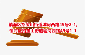 序号26：镇海区招宝山街道城河西路49号2-1、镇海区招宝山街道城河西路49号1-1