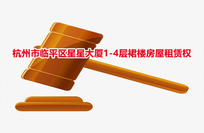 杭州市临平区星星大厦1-4层裙楼房屋租赁权
