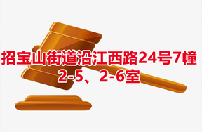 序号14：招宝山街道沿江西路24号7幢2-5、2-6室