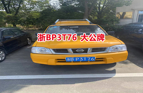 序号04：浙BP3T76大公牌