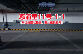 序号001：慈浦里11号-1-1（交警验收编号001）