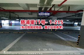 序号207：慈浦里11号-1-215（交警验收编号198）