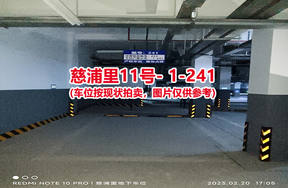 序号230：慈浦里11号-1-241（交警验收编号223）