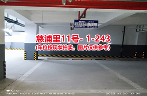 序号232：慈浦里11号-1-243（交警验收编号224）