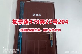 序号115：梅景路478弄22号204