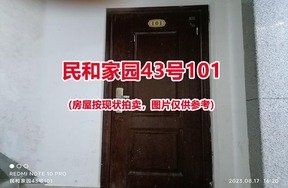 序号160：民和家园43号101