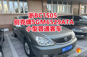 序号04：浙BC1S05小型普通客车