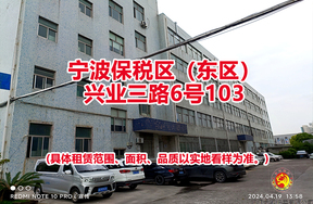 位于宁波保税区（东区）兴业三路6号103
