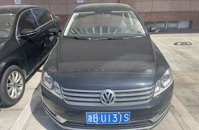 车辆牌号为浙BU131S大众牌小型轿车