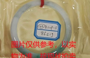序号120，评估编号：QT220381109-5，翡翠手镯