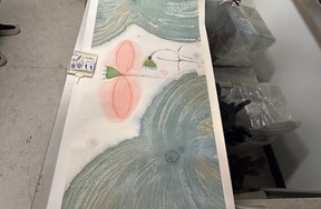 序号77，编号18011，
作者：陈家泠
作品：花鸟图